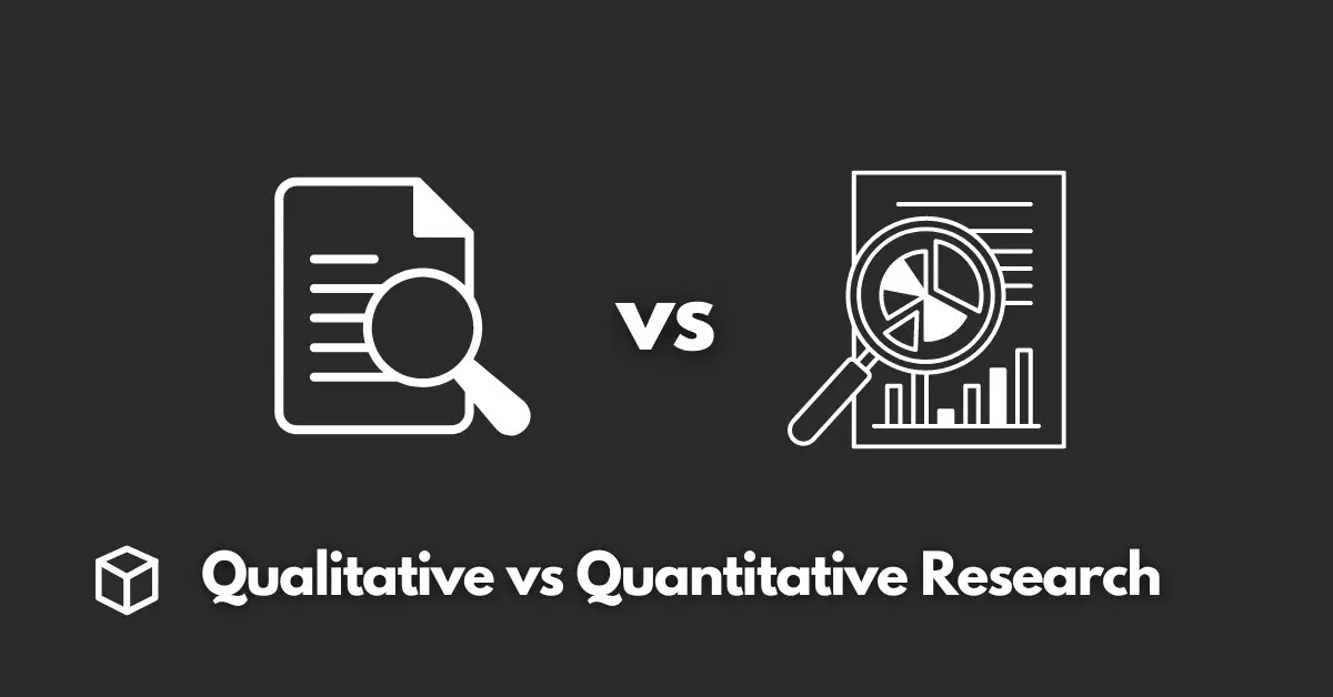 Qualitative Vs Quantitative Research What Is The Difference Programming Cube